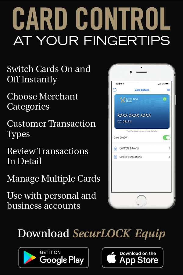 Card Control at your fingertips